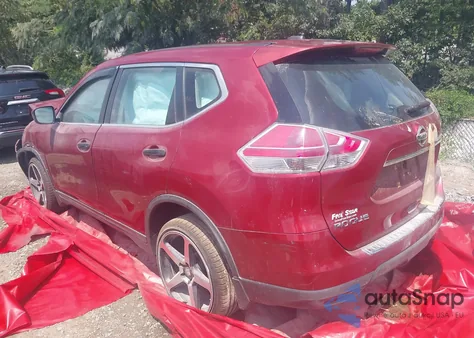 2016 Nissan Rogue S z USA, uszkodzony, nr VIN 5N1AT2MTXGC897408